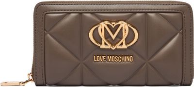 Portfel damski Love Moschino ze sklepu: eobuwie.pl w kategorii: Portfele damskie - zdjęcie WP-EBWP-9KUZS-09B_2230104017064