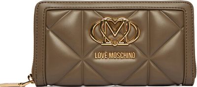 Portfel damski Love Moschino ze sklepu: eobuwie.pl w kategorii: Portfele damskie - zdjęcie WP-EBWP-9KUZS-09B_2230104017064