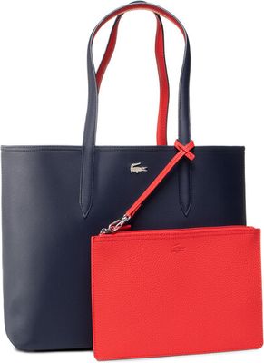 Shopper bag elegancka Lacoste ze sklepu: eobuwie.pl w kategorii: Torby Shopper bag - zdjęcie WP-EBWP-9KUZS-09B_3614039762500
