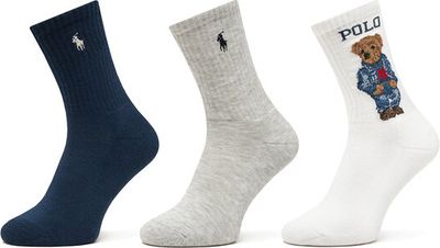 Skarpetki damskie bez wzorów Polo Ralph Lauren ze sklepu: eobuwie.pl w kategorii: Skarpetki damskie - zdjęcie WP-EBWP-9KUZS-09B_3616539259504