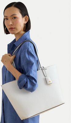 Shopper bag wakacyjna LAUREN RALPH LAUREN ze sklepu: eobuwie.pl w kategorii: Torby Shopper bag - zdjęcie WP-EBWP-9KUZS-09B_3616855115317