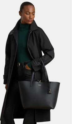 LAUREN RALPH LAUREN - Shopper bag elegancka ze sklepu: eobuwie.pl w kategorii: Torby Shopper bag - zdjęcie WP-EBWP-9KUZS-09B_3616855886194