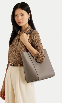 Shopper bag wakacyjna LAUREN RALPH LAUREN ze sklepu: eobuwie.pl w kategorii: Torby Shopper bag - zdjęcie WP-EBWP-9KUZS-09B_3616855891686