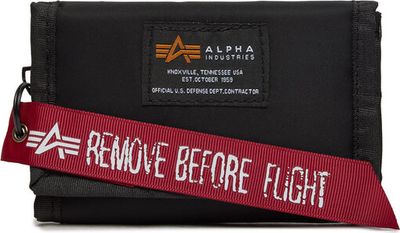 Portfel męski Alpha Industries ze sklepu: eobuwie.pl w kategorii: Portfele męskie - zdjęcie WP-EBWP-9KUZS-09B_4059146744985
