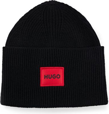 Czapka zimowa męska HUGO ze sklepu: eobuwie.pl w kategorii: Czapki zimowe męskie - zdjęcie WP-EBWP-9KUZS-09B_4063537950848