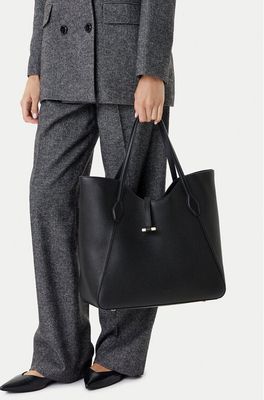 Shopper bag BOSS ze sklepu: eobuwie.pl w kategorii: Torby Shopper bag - zdjęcie WP-EBWP-9KUZS-09B_4063545102567