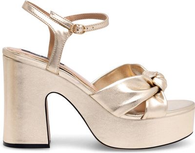 Nine West - Sandały damskie letnie ze sklepu: eobuwie.pl w kategorii: Sandały damskie - zdjęcie WP-EBWP-9KUZS-09B_5905588530480