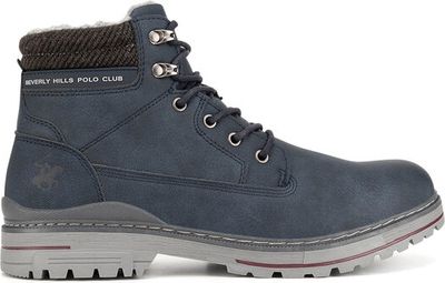 Buty zimowe męskie na zimę BEVERLY HILLS POLO CLUB ze sklepu: eobuwie.pl w kategorii: Buty zimowe męskie - zdjęcie WP-EBWP-9KUZS-09B_5905588777977