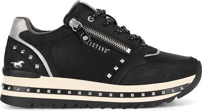 Buty sportowe damskie jesienne Mustang ze sklepu: eobuwie.pl w kategorii: Buty sportowe damskie - zdjęcie WP-EBWP-9KUZS-09B_5905588862574