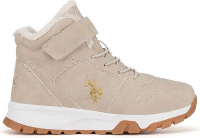 Buty zimowe dziecięce na zimę U.S Polo Assn. ze sklepu: eobuwie.pl w kategorii: Buty zimowe dziecięce - zdjęcie WP-EBWP-9KUZS-09B_5905588967088