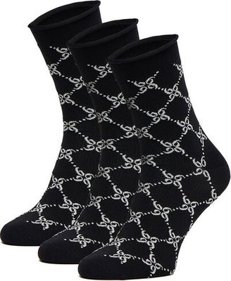 Nine West - Skarpetki damskie z nadrukami ze sklepu: eobuwie.pl w kategorii: Skarpetki damskie - zdjęcie WP-EBWP-9KUZS-09B_5906751185803