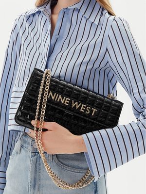 Nine West - Kopertówka elegancka ze sklepu: eobuwie.pl w kategorii: Kopertówki - zdjęcie WP-EBWP-9KUZS-09B_5906751261415