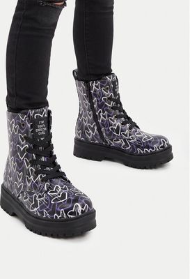 DeeZee - Buty zimowe dziecięce na zimę ze sklepu: eobuwie.pl w kategorii: Buty zimowe dziecięce - zdjęcie WP-EBWP-9KUZS-09B_5906751326121