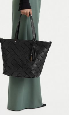Shopper bag elegancka Lasocki ze sklepu: eobuwie.pl w kategorii: Torby Shopper bag - zdjęcie WP-EBWP-9KUZS-09B_5906751332627