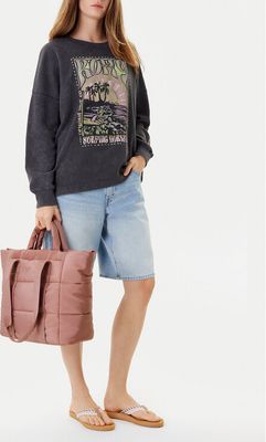 Shopper bag wakacyjna ROXY ze sklepu: eobuwie.pl w kategorii: Torby Shopper bag - zdjęcie WP-EBWP-9KUZS-09B_5906751337370