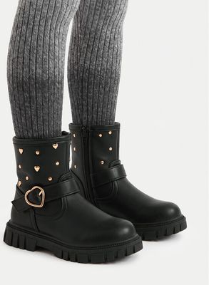 Buty zimowe dziecięce na zimę DeeZee ze sklepu: eobuwie.pl w kategorii: Buty zimowe dziecięce - zdjęcie WP-EBWP-9KUZS-09B_5906751338162