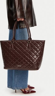 Shopper bag elegancka Nine West ze sklepu: eobuwie.pl w kategorii: Torby Shopper bag - zdjęcie WP-EBWP-9KUZS-09B_5906751349731