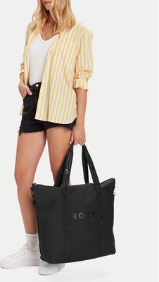 Shopper bag ROXY ze sklepu: eobuwie.pl w kategorii: Torby Shopper bag - zdjęcie WP-EBWP-9KUZS-09B_5906751367612