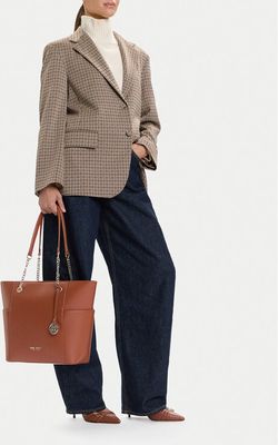 Nine West - Shopper bag elegancka ze sklepu: eobuwie.pl w kategorii: Torby Shopper bag - zdjęcie WP-EBWP-9KUZS-09B_5906751367704