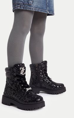 Buty zimowe dziecięce na zimę Juicy Couture ze sklepu: eobuwie.pl w kategorii: Buty zimowe dziecięce - zdjęcie WP-EBWP-9KUZS-09B_5906751373842