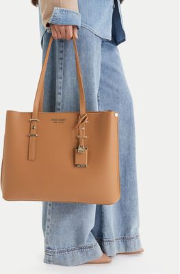Nine West - Shopper bag elegancka ze sklepu: eobuwie.pl w kategorii: Torby Shopper bag - zdjęcie WP-EBWP-9KUZS-09B_5906751542514