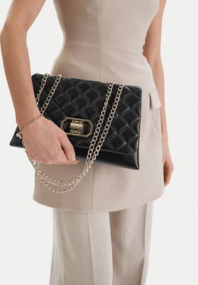 Nine West - Kopertówka elegancka ze sklepu: eobuwie.pl w kategorii: Kopertówki - zdjęcie WP-EBWP-9KUZS-09B_5906751543665