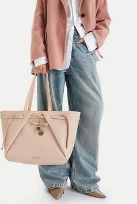 Shopper bag na wakacje Nine West ze sklepu: eobuwie.pl w kategorii: Torby Shopper bag - zdjęcie WP-EBWP-9KUZS-09B_5906751563571