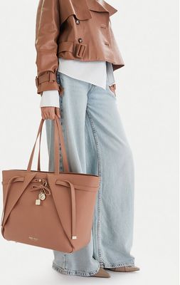 Nine West - Shopper bag elegancka ze sklepu: eobuwie.pl w kategorii: Torby Shopper bag - zdjęcie WP-EBWP-9KUZS-09B_5906751563595