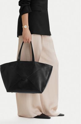Shopper bag elegancka Gino Rossi ze sklepu: eobuwie.pl w kategorii: Torby Shopper bag - zdjęcie WP-EBWP-9KUZS-09B_5906751622933