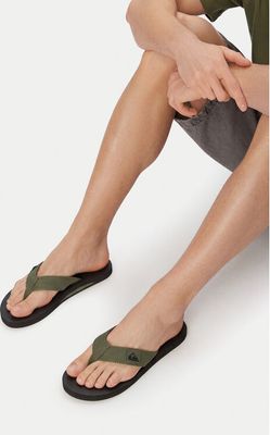 Klapki męskie na lato Quiksilver ze sklepu: eobuwie.pl w kategorii: Klapki męskie - zdjęcie WP-EBWP-9KUZS-09B_5906751653661