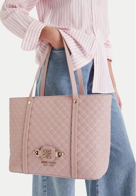 Shopper bag wakacyjna Nine West ze sklepu: eobuwie.pl w kategorii: Torby Shopper bag - zdjęcie WP-EBWP-9KUZS-09B_5906751663653