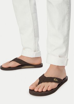 Klapki męskie na lato Quiksilver ze sklepu: eobuwie.pl w kategorii: Klapki męskie - zdjęcie WP-EBWP-9KUZS-09B_5906751665275