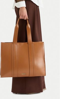 Shopper bag elegancka Nine West ze sklepu: eobuwie.pl w kategorii: Torby Shopper bag - zdjęcie WP-EBWP-9KUZS-09B_5906751677896