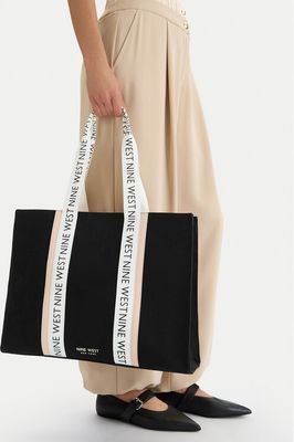 Shopper bag wakacyjna Nine West ze sklepu: eobuwie.pl w kategorii: Torby Shopper bag - zdjęcie WP-EBWP-9KUZS-09B_5906751677902