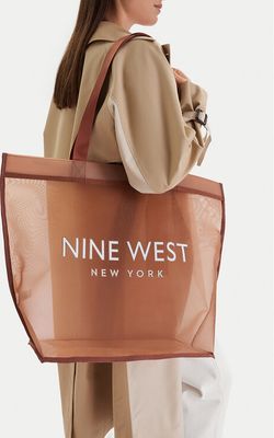 Torba letnia wakacyjna Nine West ze sklepu: eobuwie.pl w kategorii: Torby letnie - zdjęcie WP-EBWP-9KUZS-09B_5906751677964