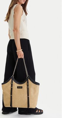Nine West - Torba letnia wakacyjna ze sklepu: eobuwie.pl w kategorii: Torby letnie - zdjęcie WP-EBWP-9KUZS-09B_5906751710906