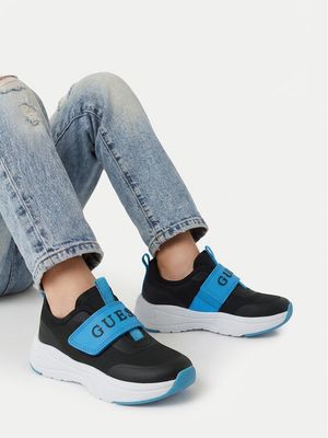 Guess - Buty sportowe dziecięce na wiosnę ze sklepu: eobuwie.pl w kategorii: Buty sportowe dziecięce - zdjęcie WP-EBWP-9KUZS-09B_5906751754337