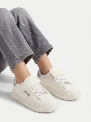 Guess - Buty sportowe dziecięce wiosenne ze sklepu: eobuwie.pl w kategorii: Buty sportowe dziecięce - zdjęcie WP-EBWP-9KUZS-09B_5906751755228