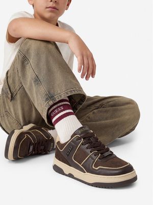 Buty sportowe dziecięce Guess ze sklepu: eobuwie.pl w kategorii: Buty sportowe dziecięce - zdjęcie WP-EBWP-9KUZS-09B_5906751791448