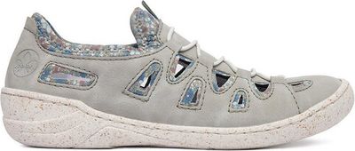 Buty sportowe damskie jesienne Rieker ze sklepu: eobuwie.pl w kategorii: Buty sportowe damskie - zdjęcie WP-EBWP-9KUZS-09B_5906751829943