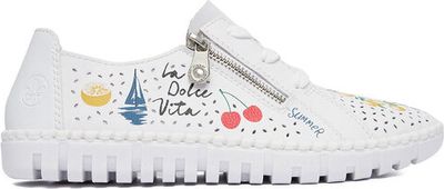Buty sportowe damskie jesienne Rieker ze sklepu: eobuwie.pl w kategorii: Buty sportowe damskie - zdjęcie WP-EBWP-9KUZS-09B_5906751834268