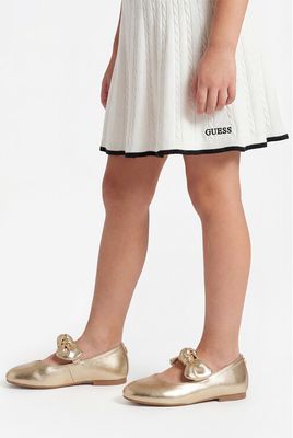 Guess - Balerinki dziecięce letnie ze sklepu: eobuwie.pl w kategorii: Balerinki dziecięce - zdjęcie WP-EBWP-9KUZS-09B_5906751844939