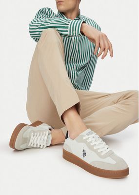 U.S Polo Assn. - Buty sportowe męskie na wiosnę ze sklepu: eobuwie.pl w kategorii: Buty sportowe męskie - zdjęcie WP-EBWP-9KUZS-09B_5906751926666