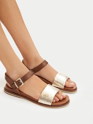 U.S Polo Assn. - Sandały damskie letnie ze sklepu: eobuwie.pl w kategorii: Sandały damskie - zdjęcie WP-EBWP-9KUZS-09B_5906751995570