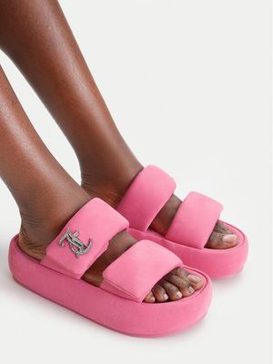 Klapki damskie na lato Juicy Couture ze sklepu: eobuwie.pl w kategorii: Klapki damskie - zdjęcie WP-EBWP-9KUZS-09B_5907964026624