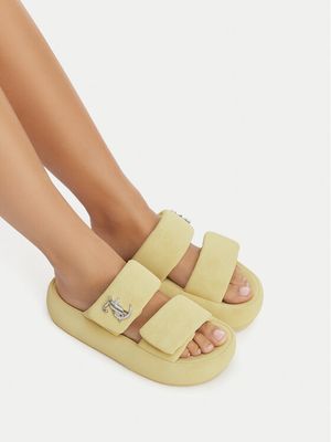 Juicy Couture - Klapki damskie na lato ze sklepu: eobuwie.pl w kategorii: Klapki damskie - zdjęcie WP-EBWP-9KUZS-09B_5907964026648