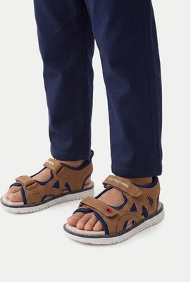 Sandały dziecięce na lato U.S Polo Assn. ze sklepu: eobuwie.pl w kategorii: Sandały dziecięce - zdjęcie WP-EBWP-9KUZS-09B_5907964062714