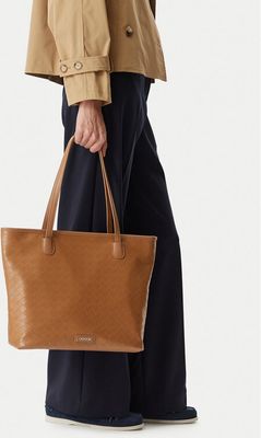 Shopper bag elegancka Lasocki ze sklepu: eobuwie.pl w kategorii: Torby Shopper bag - zdjęcie WP-EBWP-9KUZS-09B_5907964076605