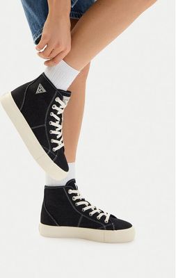 Guess Jeans - Trampki damskie na wiosnę ze sklepu: eobuwie.pl w kategorii: Trampki damskie - zdjęcie WP-EBWP-9KUZS-09B_5907964077763