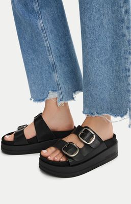Guess Jeans - Klapki damskie na lato ze sklepu: eobuwie.pl w kategorii: Klapki damskie - zdjęcie WP-EBWP-9KUZS-09B_5907964080961